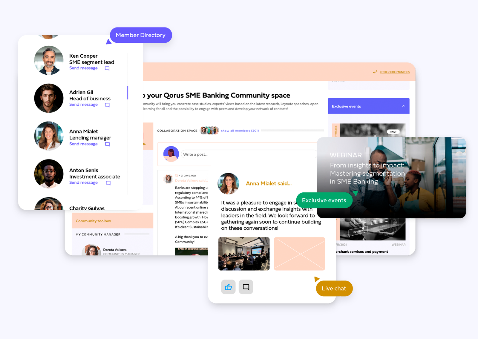 chat mockup